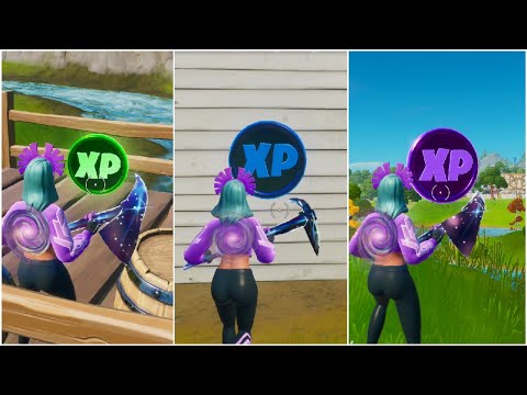 All Week 7 XP Coins Locations Guide / Green, Blue & Purple Coins – Fortnite Chapter 2 Season 3