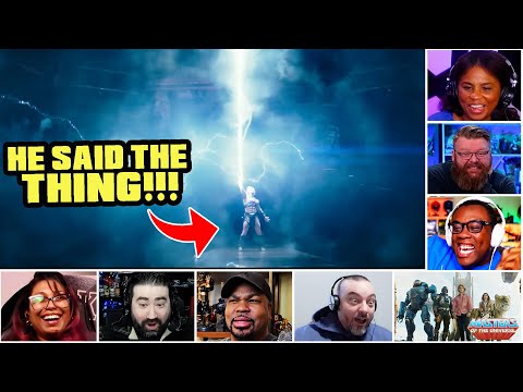 Reactors Reactions To Seeing He-Man "I HAVE THE POWER" Transformation On Masters Of The Universe