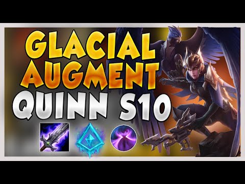 THIS IS WHY GLACIAL AUGMENT IS AMAZING ON QUINN IN S10 (BEST CARRY POTENTIAL) - League of Legends