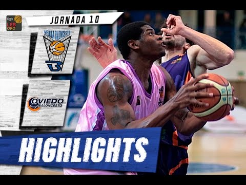 Highlights Club Melilla Baloncesto - Unión Financiera Oviedo (ORO 15/16 - J10)