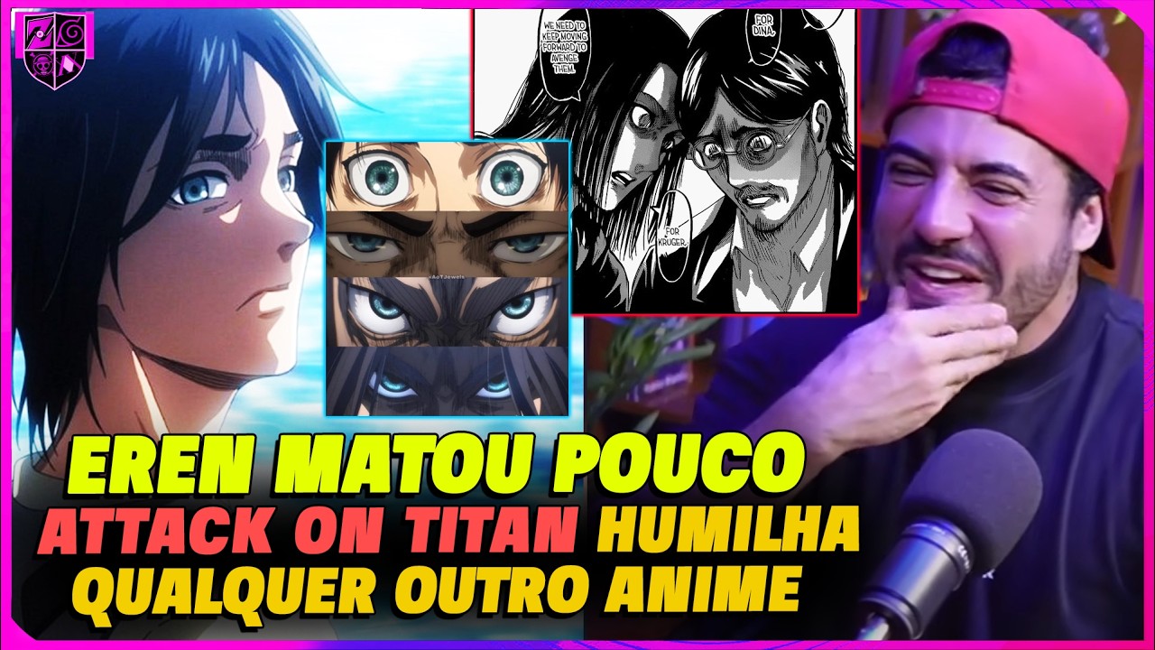 EREN É O MAIOR MONSTRO DA HISTÓRIA DOS ANIMES - Fred Animes