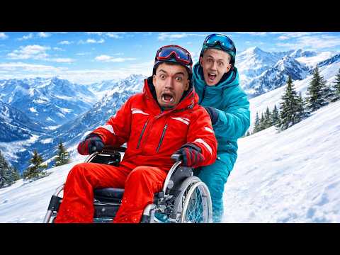 AFTER THAT JUMP HE ENDED UP IN A WHEELCHAIR