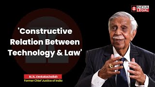 Justice M.N Venkatachaliah In The Mega Launch of INDIA LEGAL App | India Legal