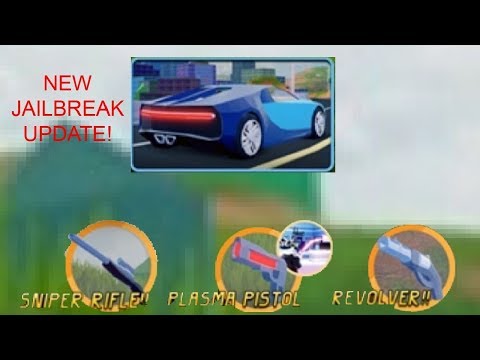 *NEW* Jailbreak SNIPER update! 🔥 (Plasma Pistol, Sniper, Revolver!)