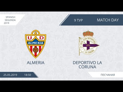 AFL19. Spain. Segunda. Day 9. Almeria - Deportivo La Coruna