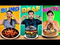 DEAF MUTE And BLIND Cooking Challenge Hungry Birds