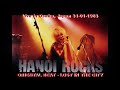 HANOI ROCKS - Oriental Beat & Lost In The City (Live In Osaka, Japan. 31-01-83) Audio Only.