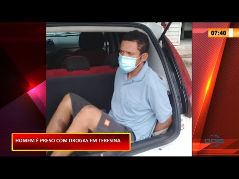 Homem é preso por tráfico de drogas na região da Santa Maria 20 01 2021