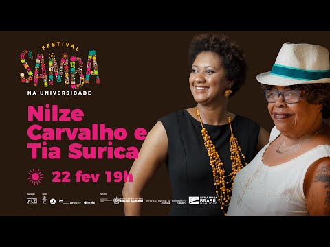 Nilze Carvalho e Tia Surica #FestivalSambaNaUniversidade