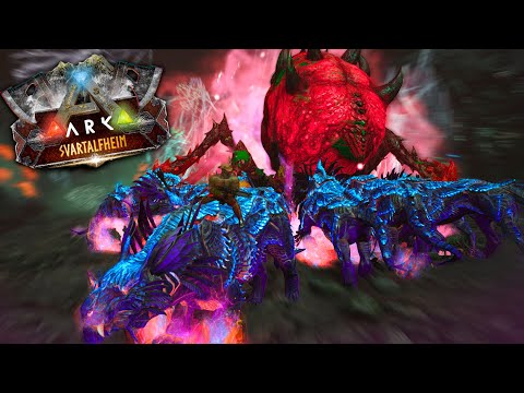 MUEREN TODOS LOS ACROCANTOS Y VAMOS A POR LA ARAÑA ALFA! - ARK: SVARTALFHEIM #14