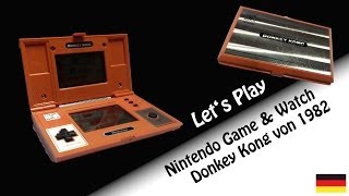 preview picture of video 'Let's Play Nintendo Game & Watch Donkey Kong DK-52 von 1982'