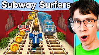 I Trapped My Friends in SUBWAY SURFERS on Minecraft