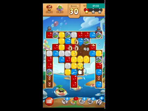 Angry Birds Blast (AB Blast)  Level 74Mission Complete 3 Start #1