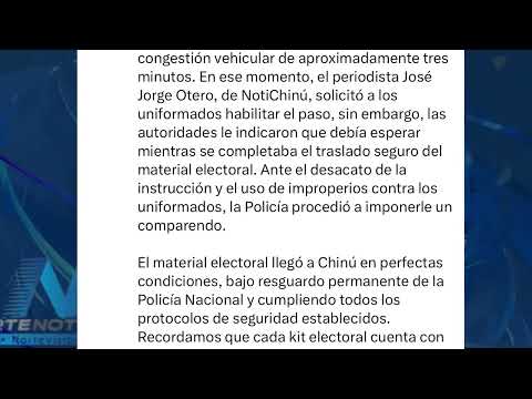 🗳️ Choque Petro-Registraduría #Chinú #Elecciones #Córdoba