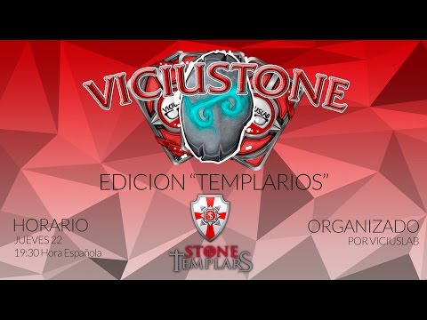 HEARTHSTONE - Especial VICIUSTONE Invitational - Stone Templars Edition - Viciuslab