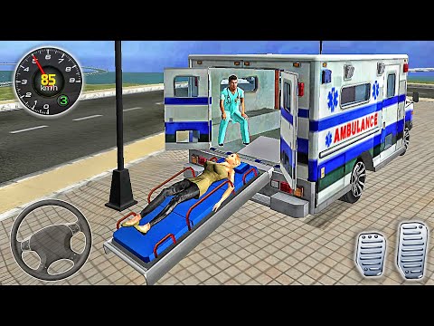 911 Hero Van Drive City Emergency - Ambulance Rescue Driver Simulator - Best Android GamePlay