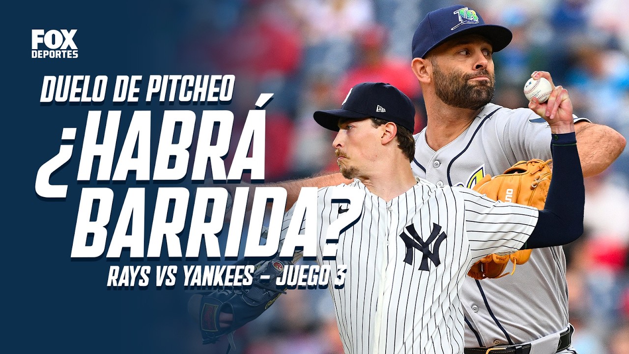 RAYS VS YNAKEES | Nick Martínez vs Max Fried en el Juego 3 de ALDS | MLB 2026