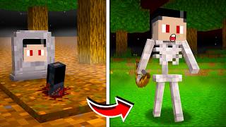 Can I SURVIVE as a SKELETON in Minecraft!
