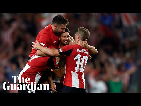Aduriz receives standing ovation in dressing room after stunning Barcelona
