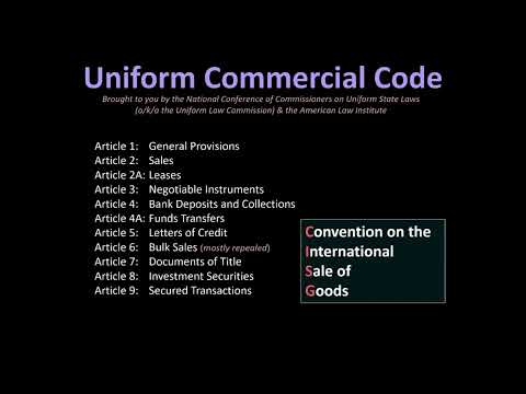 01.01 Introduction to the UCC