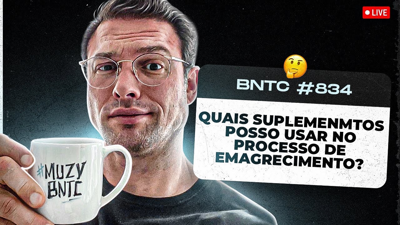 Quais SUPLEMENTOS usar para EMAGRECER? | Paulo Muzy Responde! #834