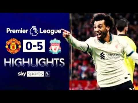 Highlights : Manchester United 0-5 Liverpool | Salah hat-trick Stuns Old trafford Big Match 2021