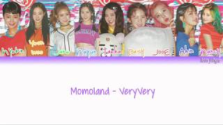 Momoland (모모랜드) – VeryVery (베리베리) Lyrics (Han|Rom|Eng|Color Coded)