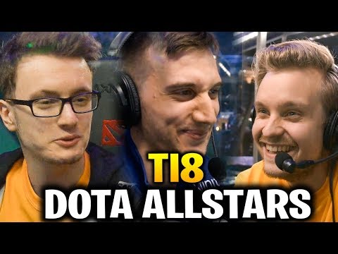 TI8 DOTA ALL STAR - MIRACLE ARTEEZY ENVY SOLO SCCC JERAX PAJKATT KPII KINGRD