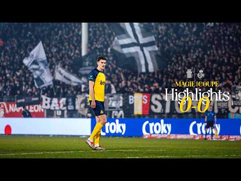 Union draw in first leg of Cup semi-final. | HIGHLIGHTS Croky Cup: Sporting Charleroi - Union