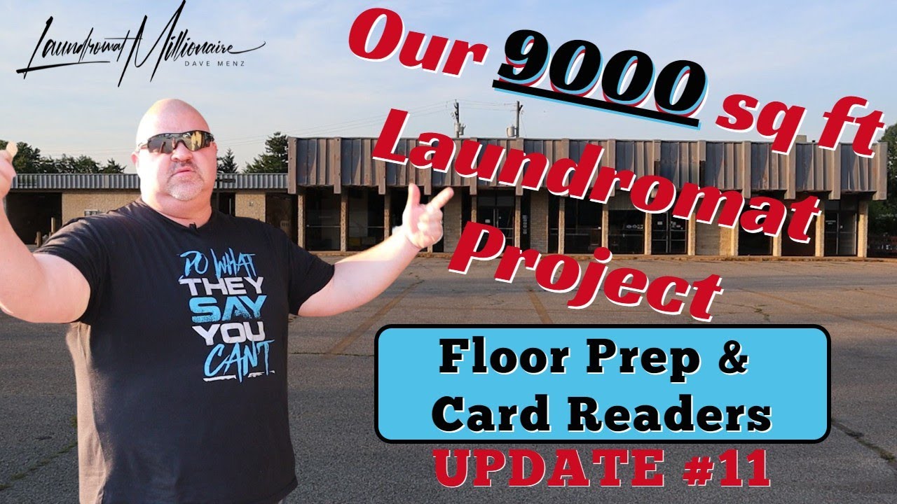 Our 9000 sf Complete Retool - Card Readers & Floor Prep
