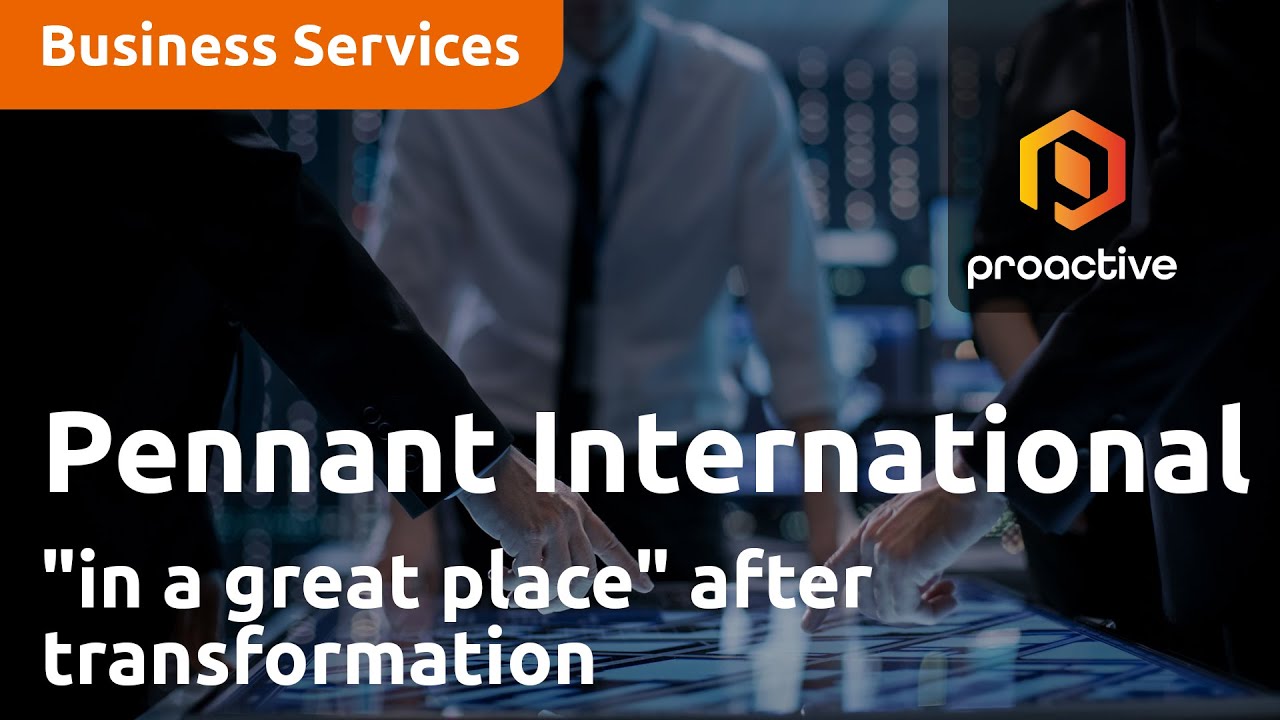 Pennant International Group "in a great place" after transformation