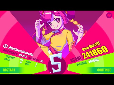 Muse Dash - Just as Planned Plus - Amatsumikaboshi | Master ☆ 8 | Full Combo
