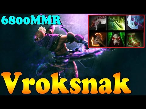 Dota 2 - Vroksnak 6800 MMR Plays Anti-Mage Vol 2 - Ranked Match Gameplay!