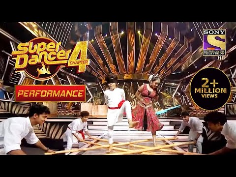 Tanuja Ji ने बजाई Whistle Arshiya के लिए | Super Dancer 4 | सुपर डांसर 4