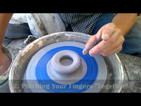 Pottery - How to Pull up the Walls of Your Pot