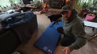 Andola self-inflating camping pad vs 250LB dude plus a 80 LB dog