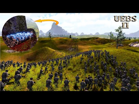 10,000 SPECIAL FORCES RESCUE 3,000 LASER KNIGHTS ON MT OLYMPUS vs 2,000,000 ORCS | UEBS 2