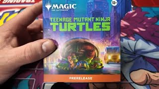 Teenage Mutant Ninja Turtles Prerelease Kit Opening