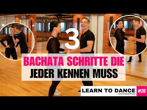 Bachata tanzen lernen 💃 Die 3 wichtigsten Figuren mit Christian & Laura - Learn to Dance 26