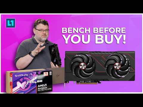 A Sapphire Pulse 9070 GRE Benchmark Video