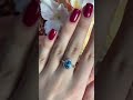 Серебряное кольцо с опалом 0.75ct, фианитами