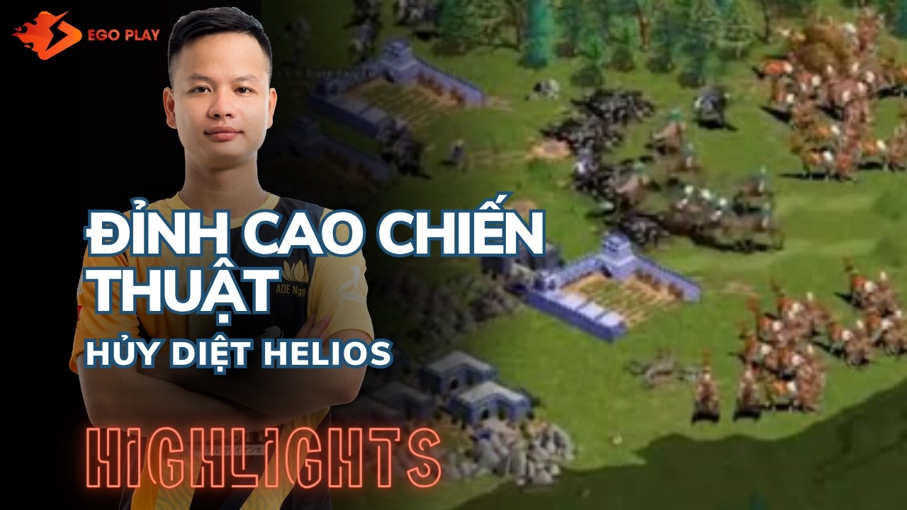 AoE Highlights: Ốp kiểu này thì Helios đỡ sao được