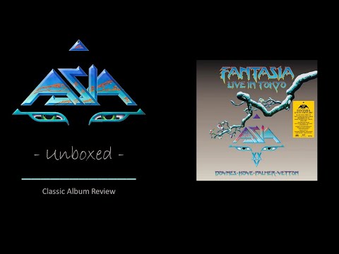 ASIA - 'Fantasia - Live in Tokyo' | Unboxing