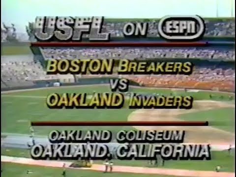 1983 USFL Week 17 - Breakers vs Invaders