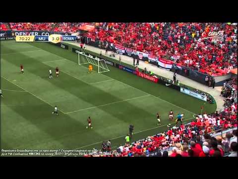 Manchester United vs AS Roma  (3-2)  Full Match Second Half 26/07/2014
