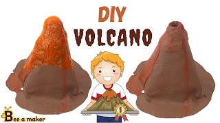 DIY Volcano- A STEM project | DIY | School project | science project | STEM activity