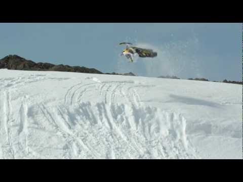 Newfoundland Backcountry Snowmobiling Lewis Hills Spring 2012.mov