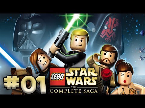 LEGO STAR WARS THE COMPLETE SAGA GAMEPLAY LIVESTREAM PART 1 DEUTSCH