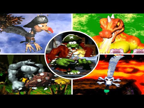 Donkey Kong Country 2 - All Bosses