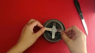 How to put rubber seal on Nutri Bullet Blade